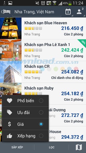 Expedia Hotels & Flights cho Android