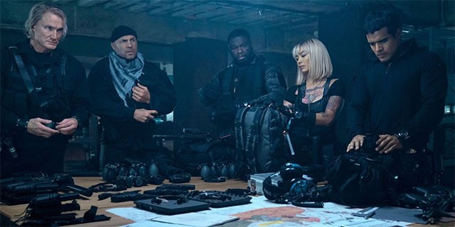 Gặp lại những gương mặt cũ và mới trong bộ phim The Expendables 4