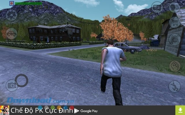 Điều khiển nhân vật trong game Experiment Z