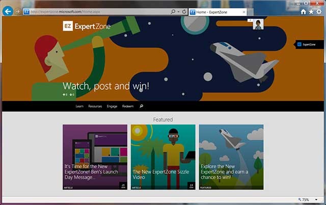 Expert Zone là nơi Microsoft kết nối với hàng nghìn chuyên gia bán lẻ