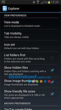 Explorer for Android
