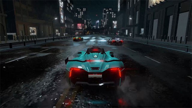 Những cung đường thành phố thênh thang và sáng đèn đang chờ bạn chinh phục trong Explosive Track