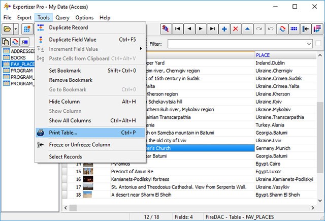 Exportizer là công cụ tuyệt vời nhà phát triển