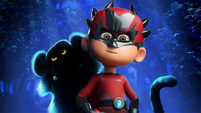 Poster phim hoạt hình Siêu nhân nhí đại náo rừng xanh - Extinction