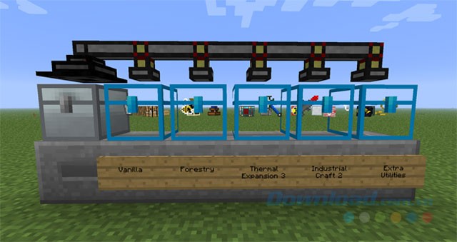 Extra Utilities Mod cung cấp item, block hiếm