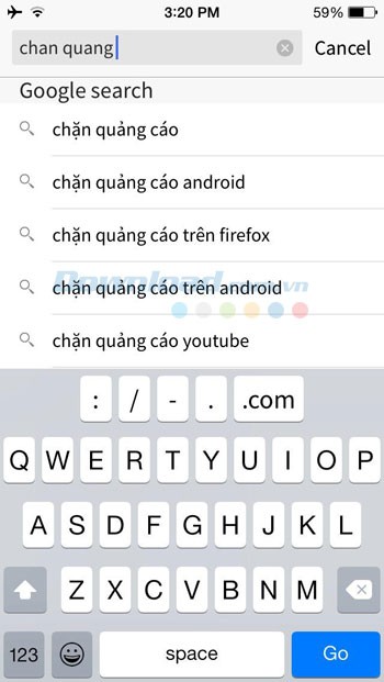 Đề xuất kết quả tìm kiếm