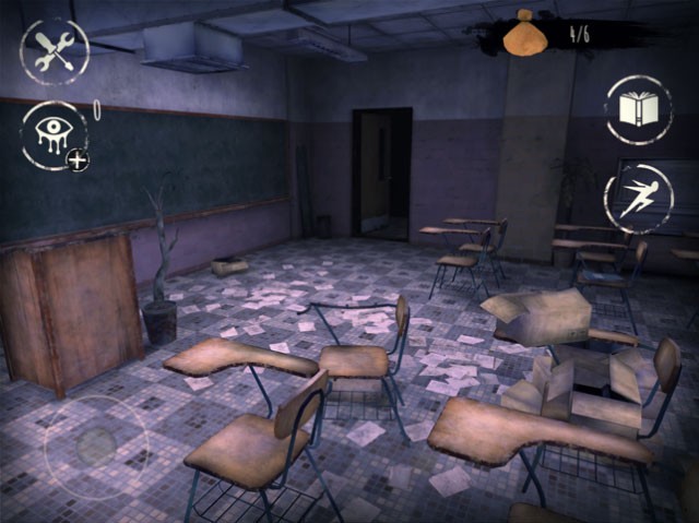 Bạn đột nhật vào một căn biệt thự đầy ma quỷ trong game Eyes