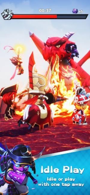 Chơi game nhàn rỗi với một chạm