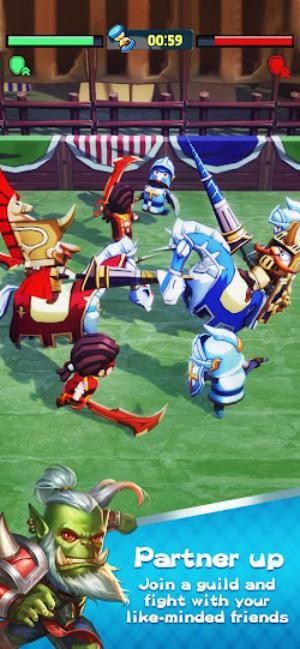 Phối hợp với bạn bè để cùng nhau chiến đấu