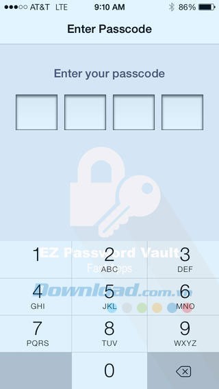 EZ Password Vault cho iOS