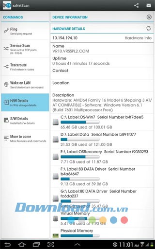 ezNetScan for Android