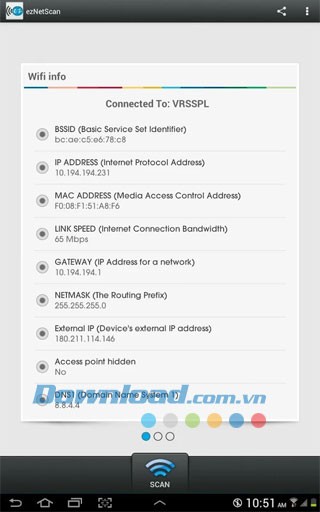 ezNetScan for Android