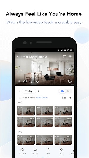 Xem video trực tiếp từ camera giám sát với độ nét cao mọi lúc, mọi nơi