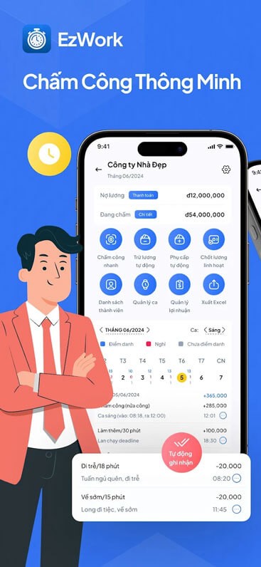 Chấm công thông minh