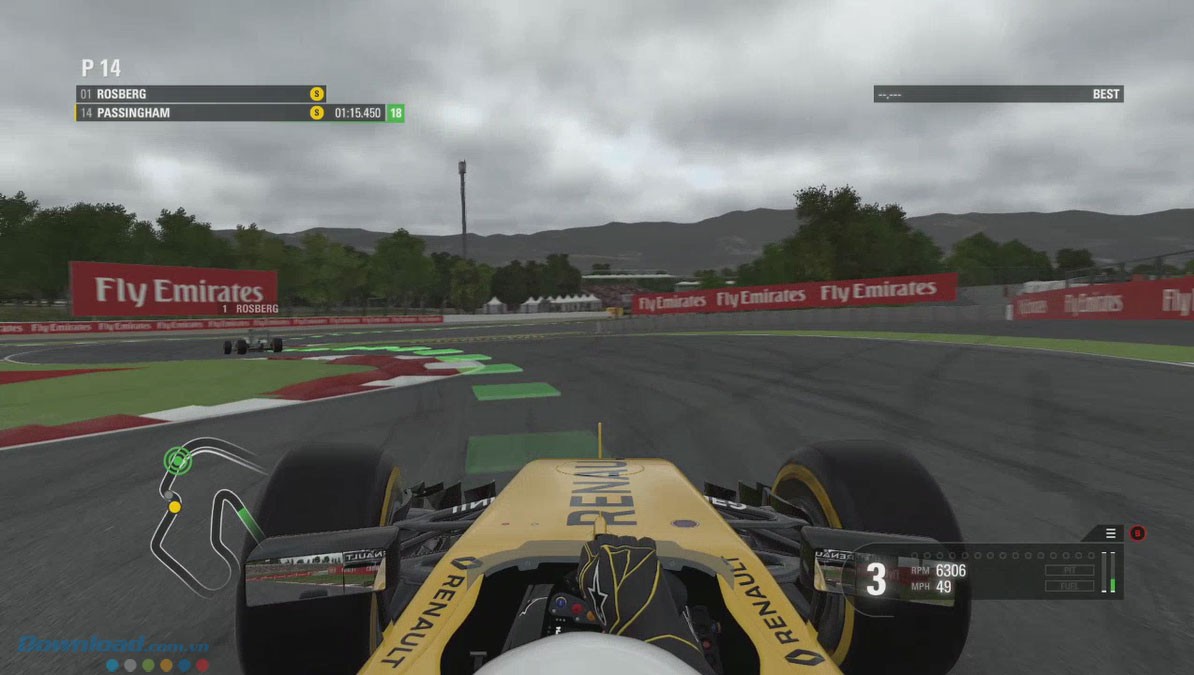 Trải nghiệm đua xe chân thực