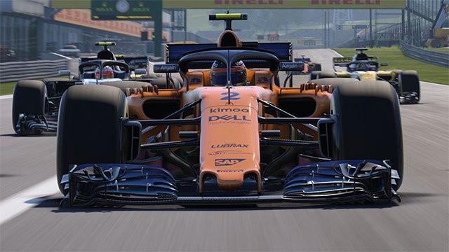 1 số mẫu xe cũ đã trở lại trên F1 2018