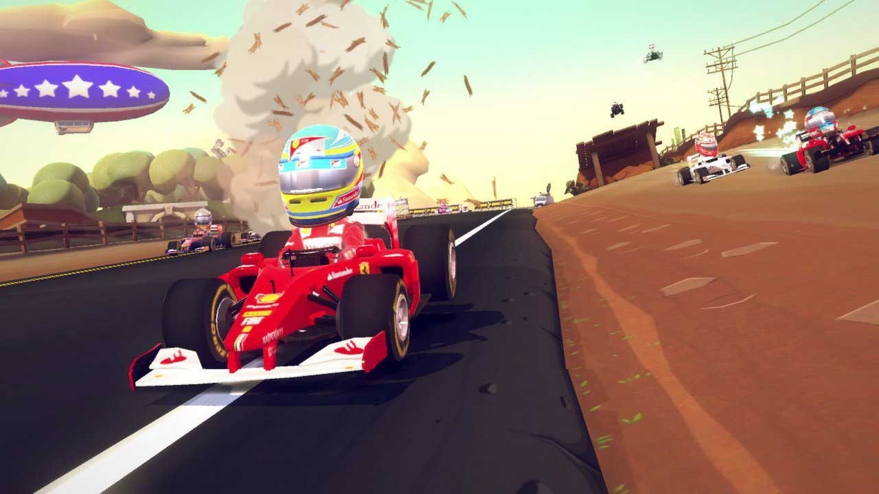 Game đua xe hấp dẫn F1 Race Stars