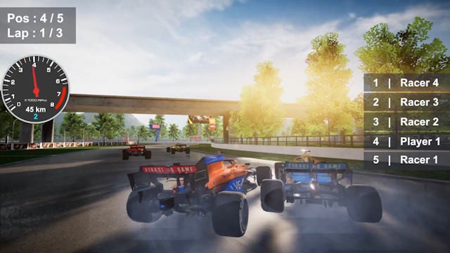 F1 Simulator là game đua xe công thức mang tính cạnh tranh cao