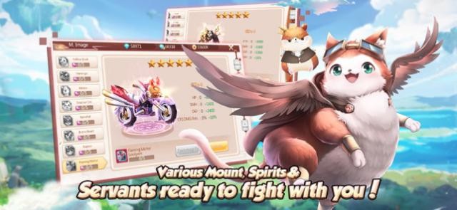 Rất nhiều thú cưỡi, thú cưng sẵn sàng chiến đấu bên cạnh bạn