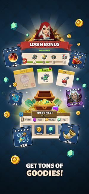 Thu thập được nhiều phần thưởng