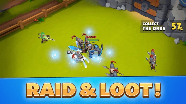 Đột kích kẻ thù và thu thập chiến lợi phẩm