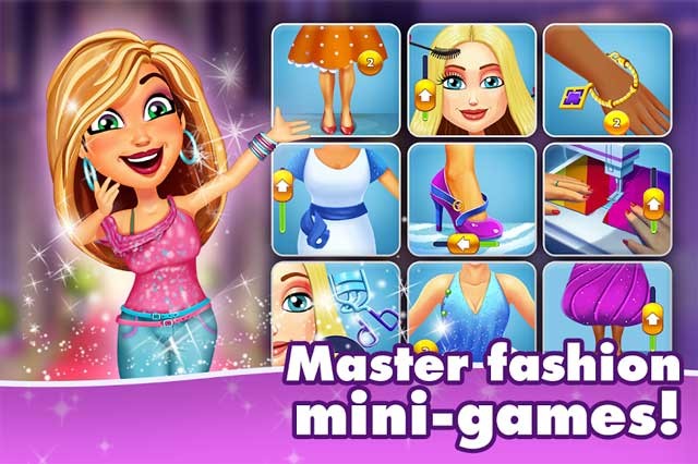 Fabulous - Angela's True Colors cho Android có nhiều trò chơi phụ hấp dẫn