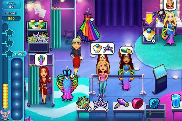Game Fabulous - Angela's True Colors có giao diện đẹp mắt và âm nhạc sống động