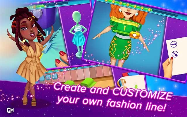 Sáng tạo và tùy chỉnh dòng thời trang của riêng bạn trong Fabulous - New York to LA Android