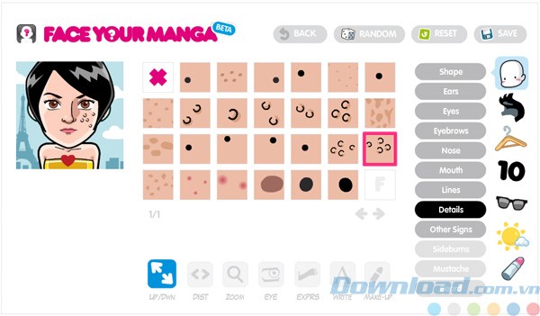 Thêm chi tiết thú vị cho ảnh