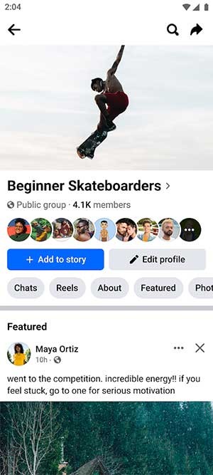 Tham gia các nhóm theo sở thích