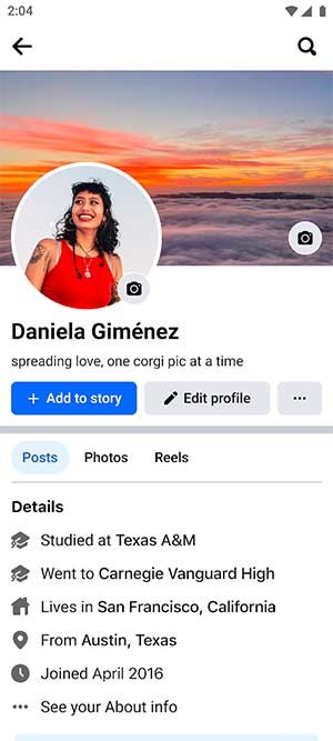 Cá nhân hóa trang cá nhân