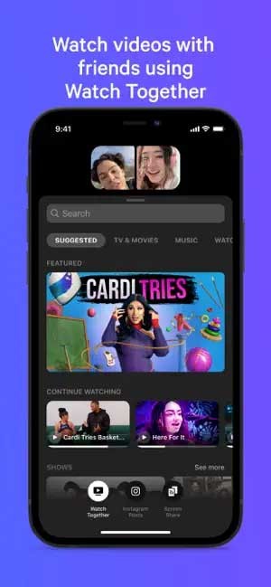 Xem video cùng nhau