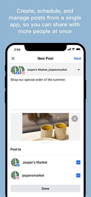 Đăng bài trên Facebook Business Suite