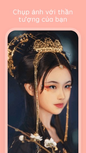 Chụp ảnh với người mà bạn yêu thích