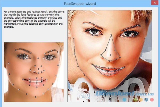 Nhận diện khuôn mặt chính xác để ghép ảnh như thật