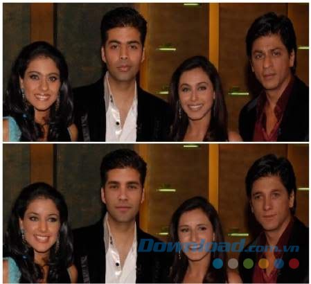 Ghép ảnh nhóm với FaceSwapper