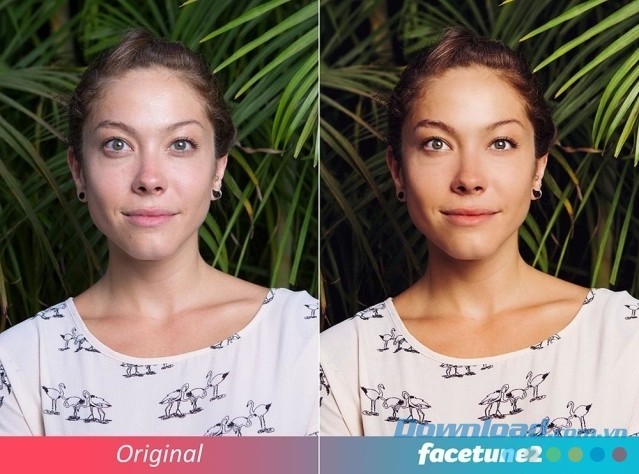 Sự khác biệt kì diệu sau khi chỉnh ảnh trên Facetune 2 cho iOS