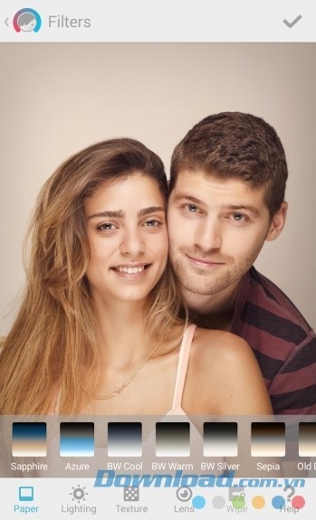 Áp dụng bộ lọc thích hợp