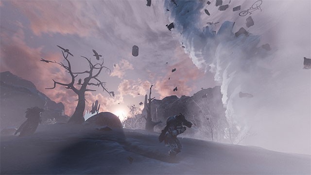 Bão tuyết chính là kẻ thù lớn nhất trong game Fade to Silence