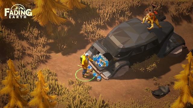 Thu thập tài nguyên để sinh tồn trong game Fading Earth:Plot of land