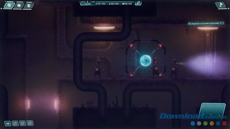 Giao diện chính của game hành động Fading of Zarya 7 cho máy tính