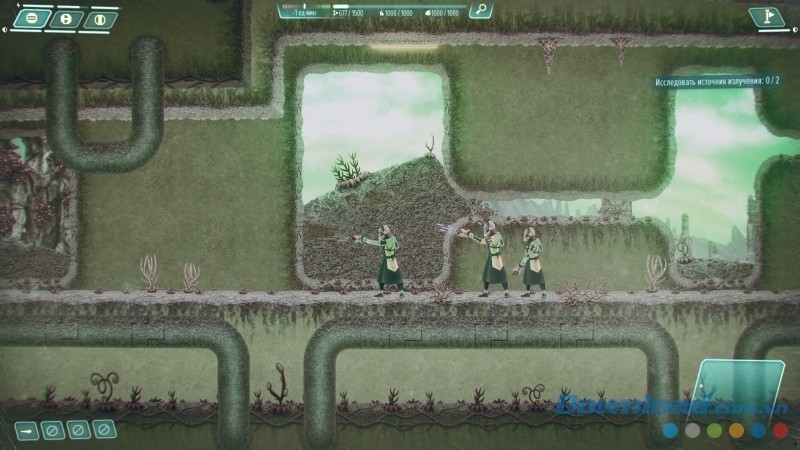 Ngắm nhìn đồ họa độc đáo của game hành động phiêu lưu nhập vai Fading of Zarya 7 cho máy tính