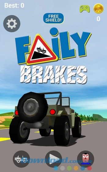 Faily Brakes - game đua xe vượt đồi dốc