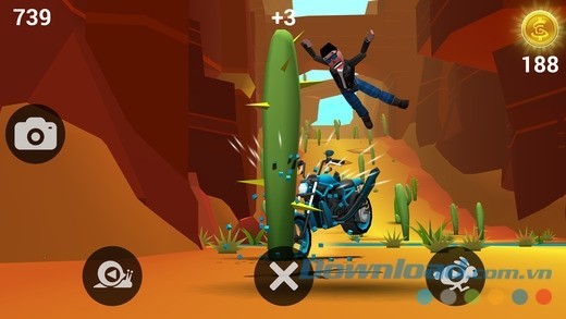 Game lái xe vượt địa hình mạo hiểm miễn phí Faily Rider cho iOS