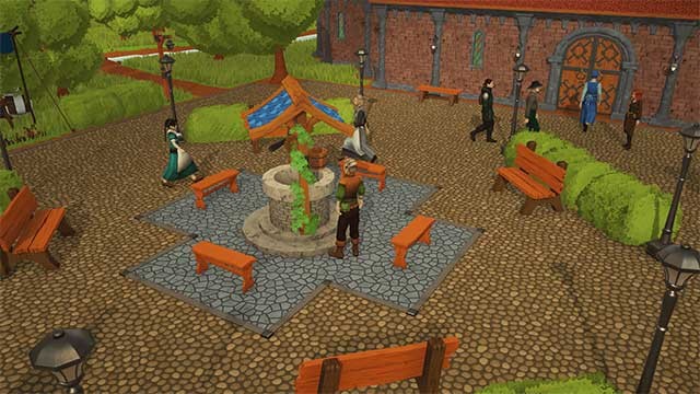 Đi dạo quanh thị trấn để trò chuyện và tìm hiểu về dân làng