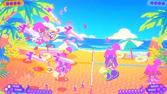 Tạo ra vô số tiếng cười trong những trận cầu sôi động trên bãi biển