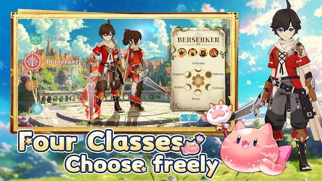 Fairy Tale Travel M có 4 class cho bạn lựa chọn