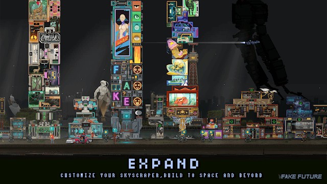 Tùy chỉnh các tòa nhà chọc trời, xây dựng không gian và hơn nữa