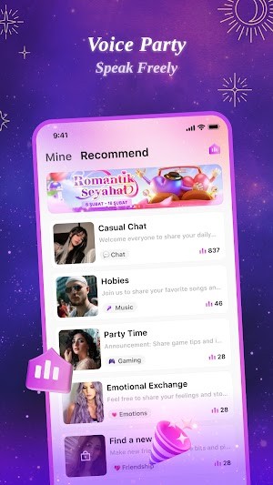 Tận hưởng bữa tiệc sôi động, tự do bày tỏ ý kiến