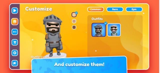 Tùy chỉnh nhân vật theo ý thích